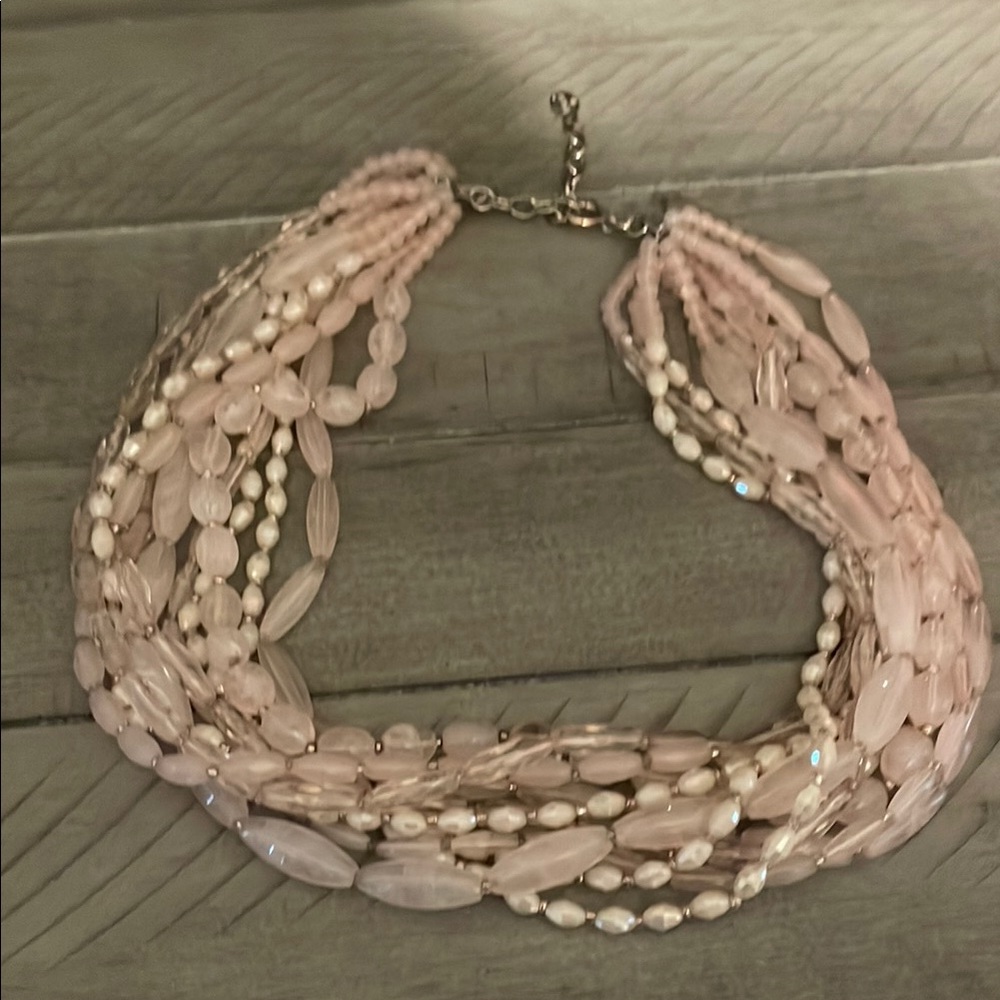 LOFT Blush Multi-Strand Necklace